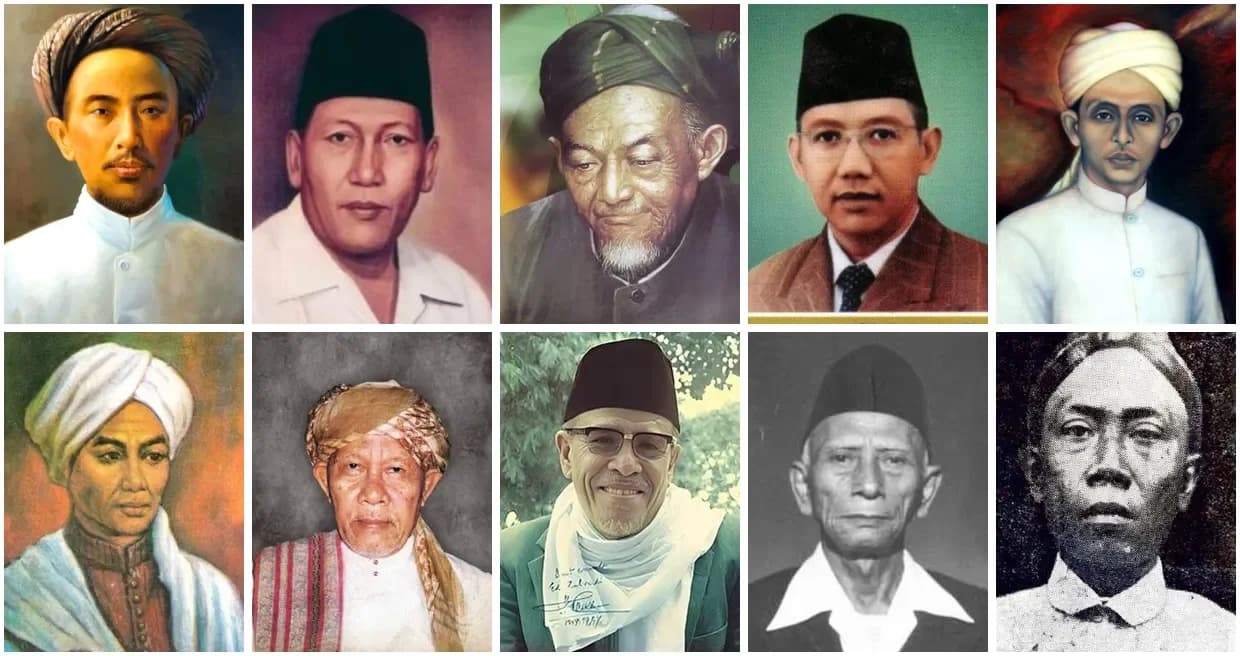 10 Pahlawan Nasional di Balik Peran Ulama dan Santri dalam Kemerdekaan