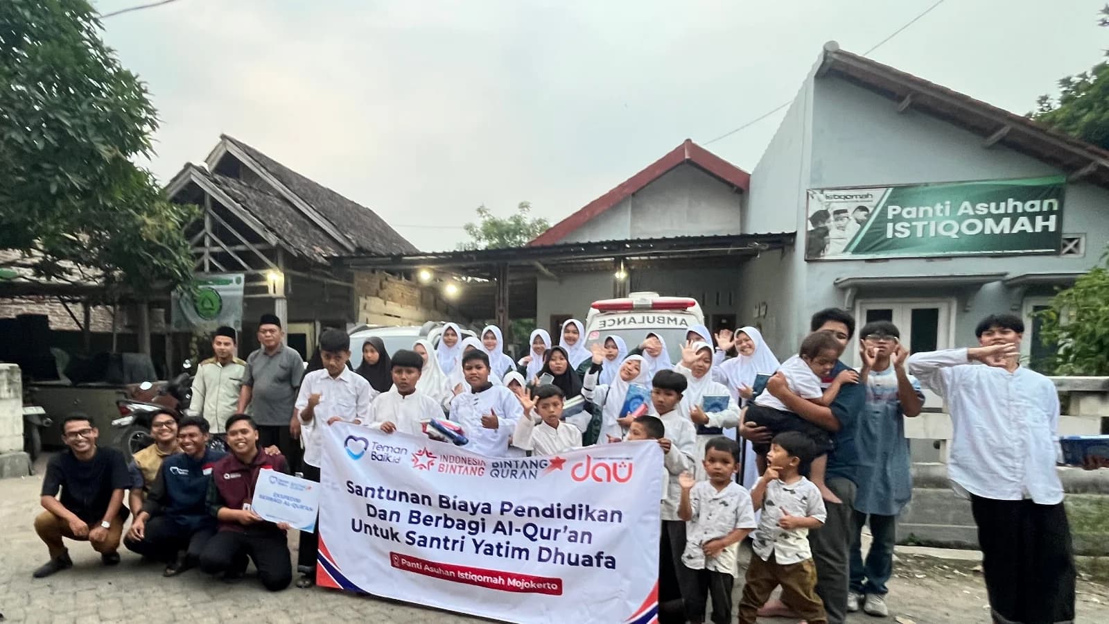 Kolaborasi Kebaikan Dukung Anak Yatim Dhuafa Al-Istiqomah