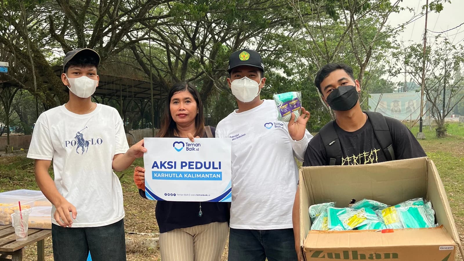 TemanBaik Peduli Kesehatan Warga Terdampak Karhutla Kalimantan Tengah di Palangkaraya